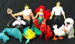 Little Mermaid Figure Play Set Disney Pvc Toy Ariel Sebastian Flounder Ursula! New. Price: $26.95.