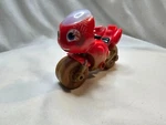 Tomy Ricky Zoom 3.5 Action Figure Red Toy Motorcycle Bike Frog Box Used. Price: $5.00.