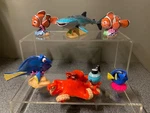Disney Store Finding Dory / Nemo Figure Play Set 6-PC Pvc Cake Topper Used. Price: $15.00.