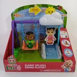 New Cocomelon Sunny Splash Swing Playset Includes Cody Figure Lane. Price: $14.03.