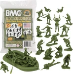 Bmc Marx Plastic Army Men Us Soldiers - Od Green 31PC WW2 Figures New. Price: $25.71.