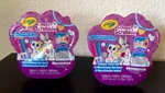 Lot 2 Crayola Scribble Scrubbie Pets Mini Tub Uni-creature Color & Wash Toy New. Price: $12.99.