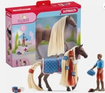 Schleich Horse Club Leo Beauties 4.5" Rocky & Accessories Set 42586 New. Price: $31.95.
