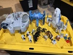 Hasbro Playskool Star Wars Galactic Heroes Vehicle And Figure Lot 2011 Used. Price: $85.00.