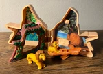 Vintage Disney The Lion King Simba's Pride Mini Rock Playset Mattel 1994 Used. Price: $15.99.