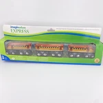 Imaginarium Express Wooden Passenger Train Set 3-PIECE Toy Railway Factory Seal New. Price: $28.99.