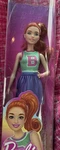 Mattel - Barbie Fashionistas Doll #232 In Jersey Top And Pleated Purple Skirt, New. Price: $15.60.