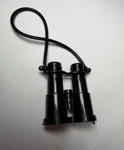 1970S Hasbro Gi Joe Adventure Team Black Binoculars Vintage With Cord Used. Price: $18.95.