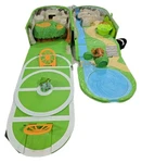 Pokemon Carry Case Playset Backpack Fold Up Portable Battle Arena W/ Bulbasaur Used. Price: $39.99.