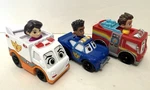 Disney Jr Firebuds On The Move Rescue Team Diecast Metal Cars Set Of 3 Used. Price: $9.99.
