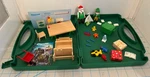 Playmobil 5987 Santa's Workshop Christmas Set W/ Carrying Case Complete! Used. Price: $24.00.