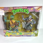 Tmnt Leonardo Vs Rocksteady 2 Pack Playmates Toys Nickelodeon Boxed Figures Used. Price: $22.99.