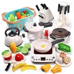 Cute Stone Kids Pretend Play Kitchen Set, Cookware, Steam Pot, Electronic Cookto New. Price: $67.48.