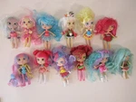 Moose Toys Shopkins Girls 5" Shoppies Dolls Figures Lot Of 12 Used. Price: $34.99.