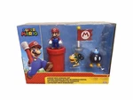 Super Mario Airship Deck Diorama Set Mechakoopa Bob-omb Jakks New. Price: $18.99.