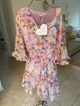Buddy Love Baby Doll Mini Dress Pollyanna Estate Nwt $132 Pink Flowers New. Price: $52.00.