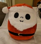 Santa Jack Skellington Squishmallow 8" Nightmare Before Christmas Nbc Jazwares New. Price: $11.99.