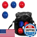 Trademark Innovations Bocce Premium Set - 9 Resin Balls Carry Case New. Price: $72.02.