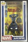 Funko Pop! Comic Cover: Marvel - Avengers Black Panther Figure New. Price: $6.99.
