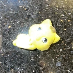 Kitty My Pocket Micro Mini American Bobtail Flocked Kitten Pickles Used. Price: $5.00.