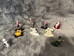 Jada 1.65" Nano Metalfigs: Disney Nightmare Before Christmas Figures Lot Of 8 Used. Price: $25.00.