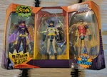 Mattel 1966 Tv Series Batman, Batgirl & Robin Exclusive Action Figure Set New. Price: $100.00.