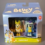 Bluey Fairytale 2-PACK Chilli & Bandit 2.5" Figures, Ages 3+ New. Price: $5.60.