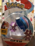 Pokemon Clip 'n' Go - Toxel + Great Ball (jazwares, 2021) New. Price: $21.95.