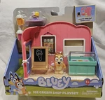 Bluey Ice Cream Shop Playset With Bingo-- So Adorable! New--free Shipping!. Price: $22.95.