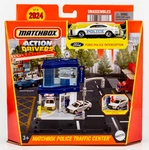 2024 Matchbox Action Drivers Police Traffic Center W/ Ford Fsb New. Price: $12.99.