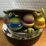 Nickelodeon Teenage Mutant Ninja Turtles Leonardo Donatello Michelangelo Raphae Used. Price: $16.50.