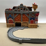 Thomas The Train Take Rescue From Misty Island Playset 2009 Gullane Ltd. Used. Price: $29.99.
