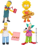 Disney The Simpsons Action Figures 4-PACK 5-INCH Collectible From Wave 2 New. Price: $62.21.