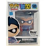 Funko Pop! Teen Titans Go! Robin Red Unmasked Bam! Exclusive #585 F6 Used. Price: $52.99.