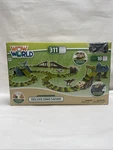 Wowworld: Deluxe Dino Safari Track Set - 311 Pc Damaged Box Used. Price: $25.00.