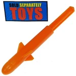 Vtg Tiger Electronics Battle Vision Missile Rocket Orange Accessory Part Tv Game Used. Price: $6.64.