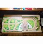 Vtg 1993 Shining Time Station Wellsworth Carry Along Playset Used. Price: $17.50.