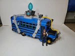 Fortnite Battle Bus Playset Jazwares 2020 Blaze Choppa Action Figure Used. Price: $18.00.