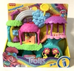 Fisher-price Imaginext Dreamworks Trolls Lights & Sounds Rainbow Treehouse-new!. Price: $34.95.