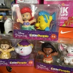 Fisher-price Little People Disney Ariel, Belle & Moana W/ Companions Brand New. Price: $35.00.