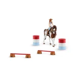 Schleich Horse Club 12-PIECE Hannahs Riding Set Rodeo Cowgirl New. Price: $30.41.