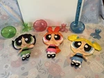 Powerpuff Girls Out Plush Set W/ Chemical X Bottles Spin Master 2017 Cn Used. Price: $39.99.