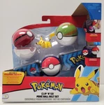 Pokemon Pikachu With Rare Green Ball Clip 'n' Go Belt Set New. Price: $29.95.