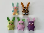 Fuggler Lot Mini Figure Rabid Rabbit Bunny Pmi Toys Easter New. Price: $17.00.