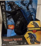 Playmates Toys Monsterverse Titan Tech Godzilla Transforms 8" Figure 4+ New. Price: $59.97.