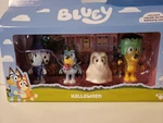 Bluey Halloween Figure Pack 4 Moose Toys Bingo Chloe Lucky Vampire Ghost Lot New. Price: $8.50.