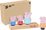 Peppa Pig Toys Wooden Family Figures Responsibly Sourced, 4-PIECES By Hashbro New. Price: $14.99.