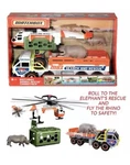 Matchbox Animal Rescue Combo Pack Vehicles New Elephant Rhino Mattel. Price: $39.99.
