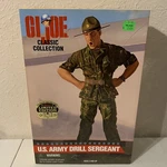 1997 Gi Joe Classic Collection Army Drill Sergeant 12" Figure New In Box. Price: $30.00.