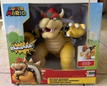 New Sealed Big Bad Bowser Super Mario Action Figure Lights Up, Sounds & 13 Poa. Price: $129.99.